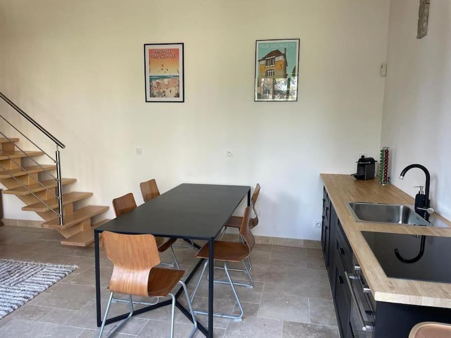 Villa D'Exception A 500 M De La Plage 메르빌프랑세빌플라쥐 외부 사진